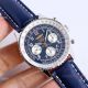 JF Factory Copy Breitling Navitimer 01 Automatic Chronograph Watch SS Blue Dial (5)_th.jpg